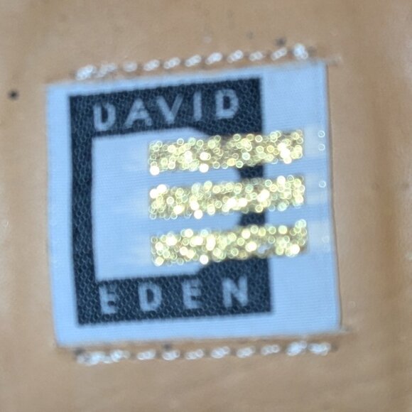 David Eden Ostrich Leg Lizard Loafers Men’s Dress Shoes Size 11Tan Cognac Color main image 2